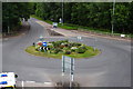 Floral roundabout