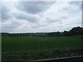 View across field from M6 Toll to A38