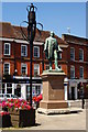 Statue of Lord Palmerston, Romsey, Hampshire