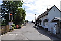 Toll house and traffic light at Whitney-on-Wye