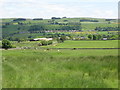 Pastures north of High Broadwood Hall