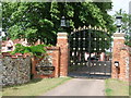 Entrance Gateway to Little Easton Manor