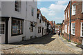 Cobbled street