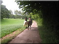 Riders on Bavinge Farm Track