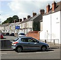 Eastern end of Allensbank Crescent, Cardiff