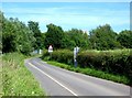 Road to Pinvin & Pershore Railway Station, near Walcot Ford