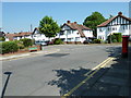 Postbox at the junction of Chesham Avenue and Woodhurst Avenue