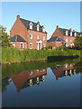 New housing near Market Bosworth, Leicestershire