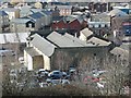 Industrial buildings and new apartment blocks, Dewsbury