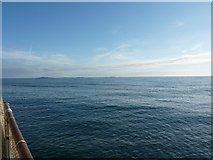 NU2232 : Looking towards the Farne Islands from Seahouses Harbour by Alexander P Kapp