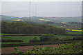 Looking across Washford to Croydon Hill