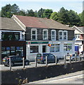 Newbridge Post Office and HSBC bank