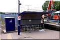 Cycle rack at Bicester Town Station