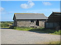 SW4232 : Traditional stone barn at Lower Trewern by Rod Allday