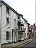 TM2863 : Houses in Church Street, Framlingham by Evelyn Simak