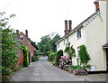 Cottages in Church Lane, Ufford