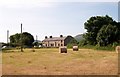 Terraced cottages near Ysgol Gynradd Edern school