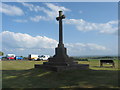 NT9255 : War Memorial at Foulden, Berwickshire by James Denham