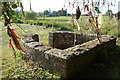 Well-dressing in Trellech, Monmouthshire