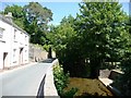 Brook alongside Station Road, Buckfastleigh