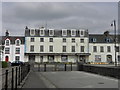 The old Osborne Hotel from the breakwater