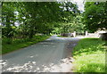 SJ7909 : Weston Park's entrance on the county boundary by Richard Law