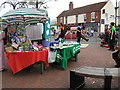 Stalls and dancing at Abbey Green fun day