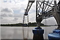 Looking across the Newport Transporter bridge