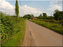 SJ8111 : The lane towards Blymhill Lawns by Richard Law