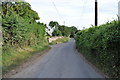 Looking down Sedbury Lane