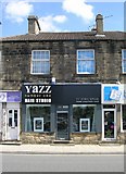 SE1941 : Yazz Hair Studio - Otley Road by Betty Longbottom