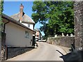 The village street at Poughill