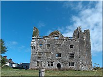 R2393 : Leamaneh Castle on the road to Kilfenora by Neil Theasby