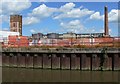 Industrial scene along the Grand Union Canal