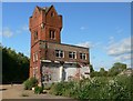 Derelict tower on the Abbey Meadows