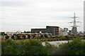 Beside the River Lea (or Lee) at Canning Town