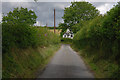 Minor road passing Cilcwm