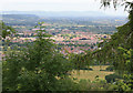 View NNW from Churchdown Hill