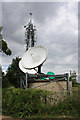 Communication mast, Churchdown Hill