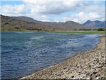 NG8341 : Head of Northern Arm of Loch Kishorn by Trevor Littlewood