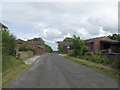 Hartlaw Farm straddles the road