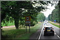 Entering Elveden on the A11