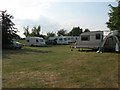 Caravan site at Yatehouse Farm