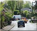 2010 : Roadworks on "The Street" Chilcompton  /2