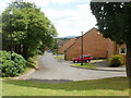 Newport : looking along Larch Court