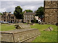 Buildings of Durham University Over Gravestones