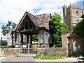 Lych gate, The Church of St Mary and St James