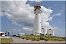 TA2570 : Flamborough Head lighthouse by Nick Mutton 01329 000000