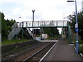 Trimley Station footbridge