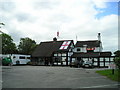 SJ7758 : The Romping Donkey Pub, Hassall Green, Sandbach by canalandriversidepubs co uk